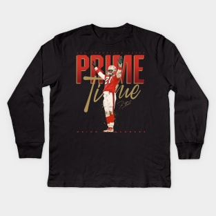 Deion Sanders Primetime Kids Long Sleeve T-Shirt